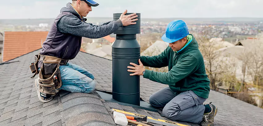 Chimney Flashing Replacement for Storm Damage in Oceanside