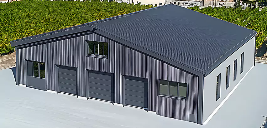 Corrugated Garage Roof Repair in Oceanside