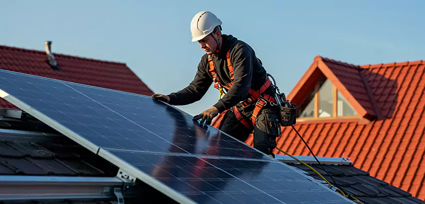 Solar Panels on Steel Roof Installation in Oceanside