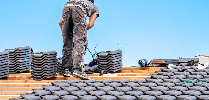 Replacing Tile Roof Underlayment in Oceanside